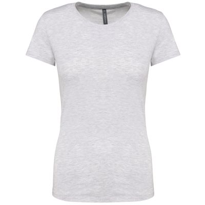 T-shirt col rond manches courtes femme