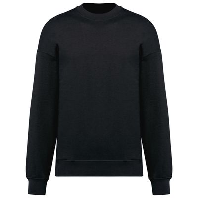 Sweat-shirt écoresponsable oversize à col rond unisexe