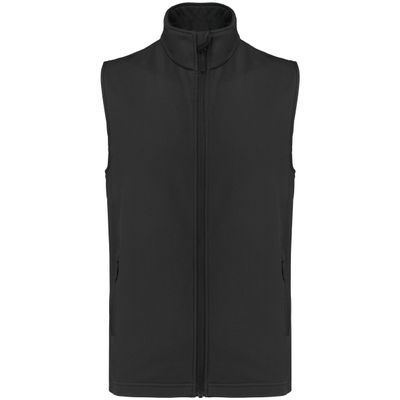 Bodywarmer softshell écoresponsable 2 couches unisexe