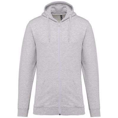 Sweat-shirt zippé capuche unisexe