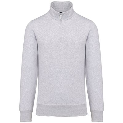 Sweat-shirt col zippé homme