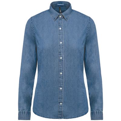 Chemise denim femme