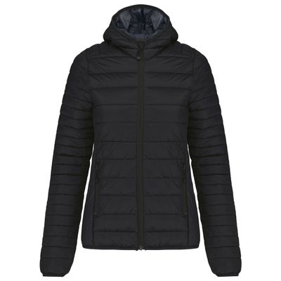 Doudoune légère capuche femme