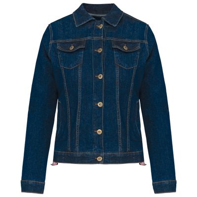 Blouson denim non doublé femme