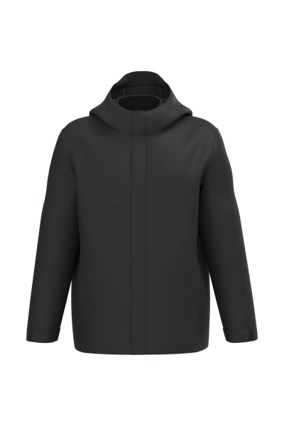 Parka 3-en-1 imperméable à capuche bicolore unisexe Kariban