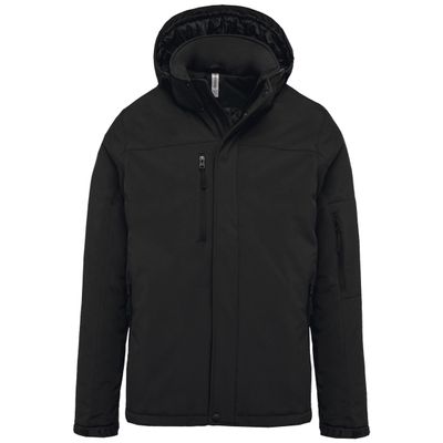 Parka softshell doublée capuche homme