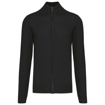 Cardigan zippé homme