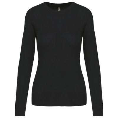 Pull col rond femme