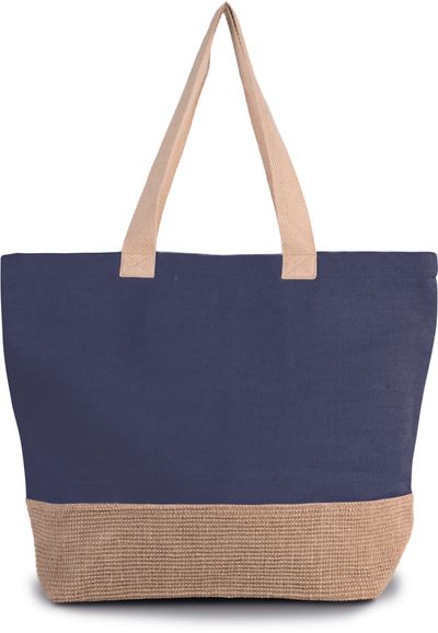 Sac de shopping fourre-tout esprit rustique