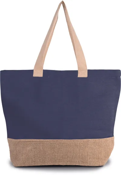 Sac de shopping fourre-tout esprit rustique 410G