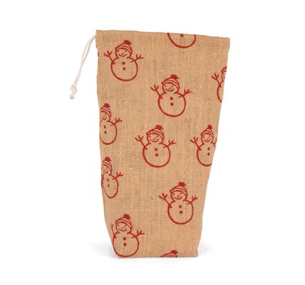 Porte-bouteille avec motifs de Noël