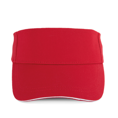 Visière sport en coton K-up