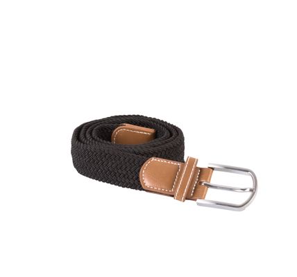 Ceinture tressée élastiquée