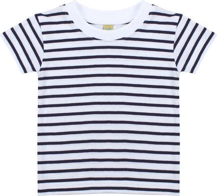 T-shirt rayé manches courtes