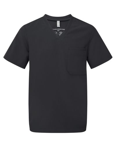 Tunique stretch manches courtes homme