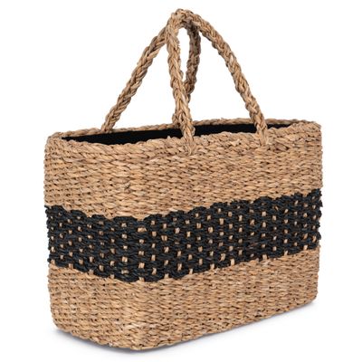 Sac panier en jonc de mer