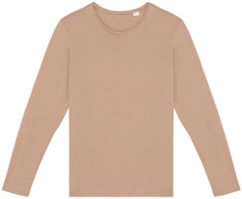 T-shirt délavé manches longues unisexe - 130g