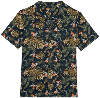 Chemise imprimé hawaïen homme