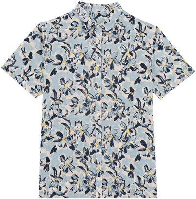 Chemise imprimé côtier homme