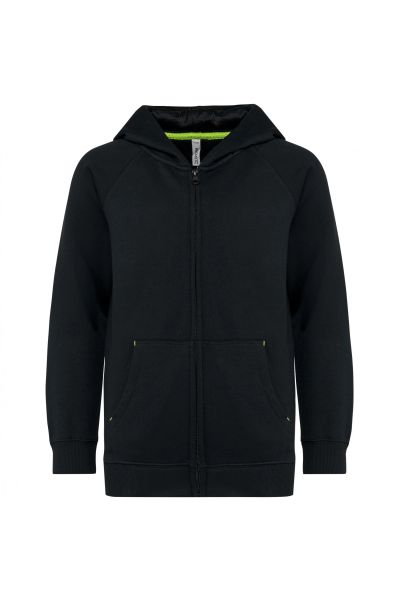 Veste zippée à capuche enfant