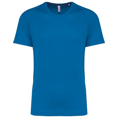 T-shirt de sport à col rond recyclé homme