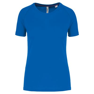 T-shirt de sport à col rond recyclé femme