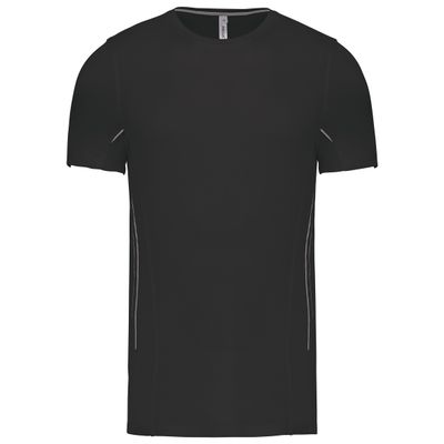 T-shirt de sport bi-matière manches courtes