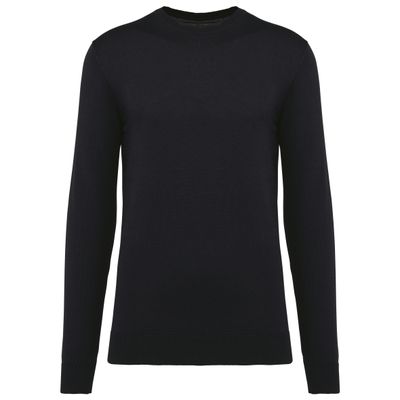 Pull Supima® col rond homme