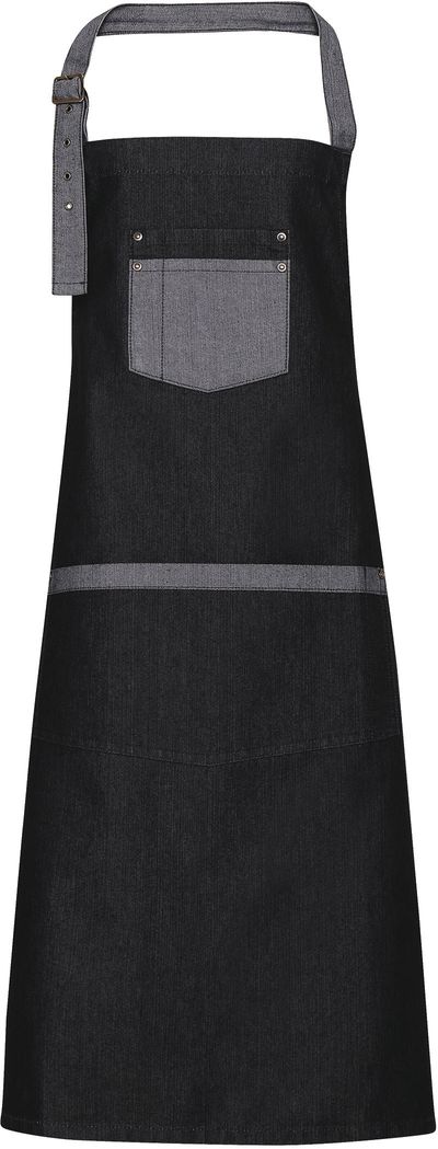 Tablier Denim à bavette "Domain"