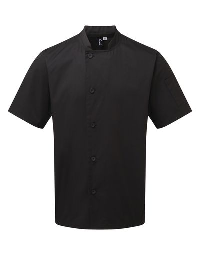 Veste chef cuisinier manches courtes "Essential"