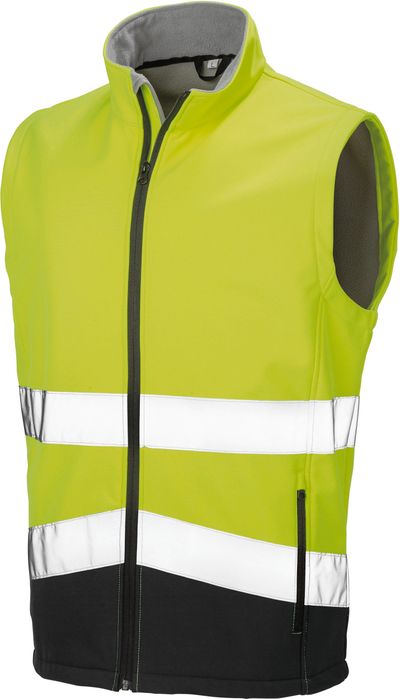 GILET SOFTSHELL HIGH VIZ