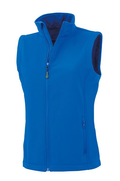 Bodywarmer softshell femme recyclé