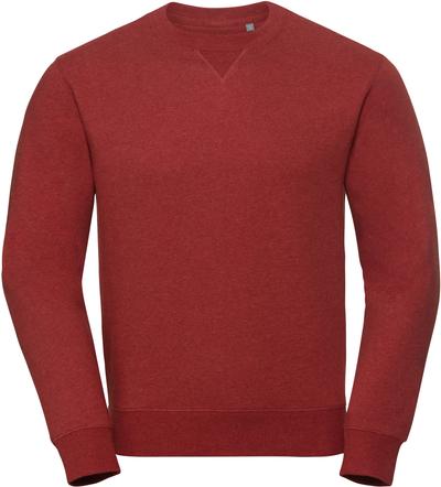 SWEAT-SHIRT COL ROND AUTHENTIC CHINÉ HOMME