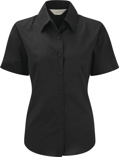 CHEMISE FEMME MANCHES COURTES OXFORD