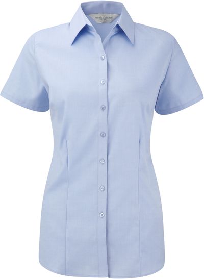 CHEMISE FEMME MANCHE COURTES À CHEVRONS