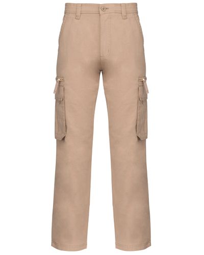 Pantalon multipoches homme