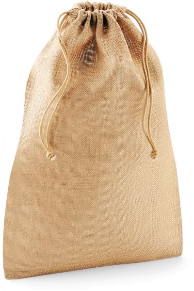 Sac à cordelette en jute