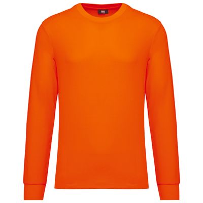 T-shirt unisexe écoresponsable manches longues coton/polyester