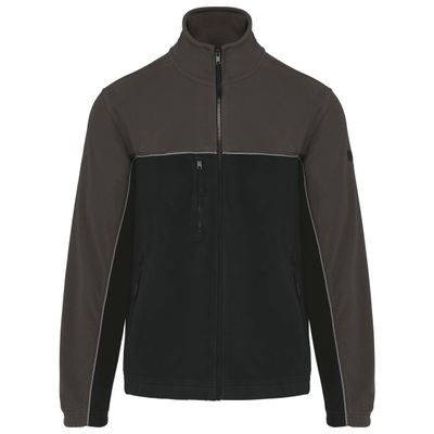 Veste micropolaire bicolore écoresponsable unisexe