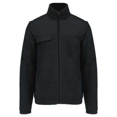 Veste polaire manches amovibles homme