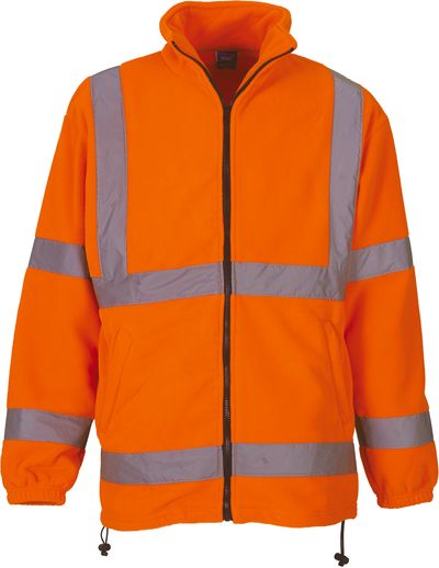 Veste polaire haute visibilité