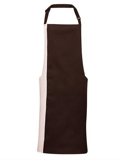 Colours Collection Contrast Bib Apron