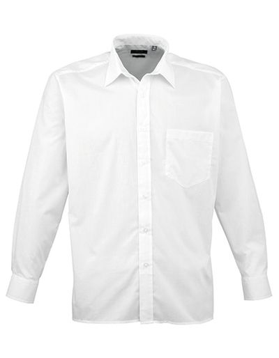 Men's Poplin Long Sleeve Shirt