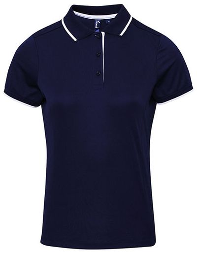 Women's Contrast Coolchecker Polo