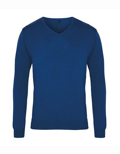 Men's V-Neck Knitted Sweater