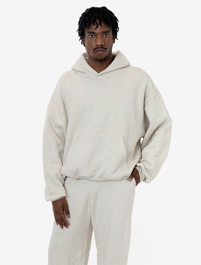 Fleece Wide Hoodie