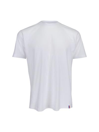 T-Shirt homme col rond bord cote