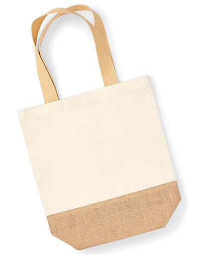 Jute Base Canvas Shopper 407g