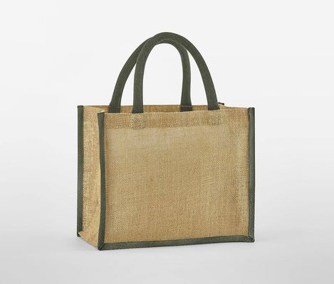 NATURAL STARCHED JUTE MIDI TOTE