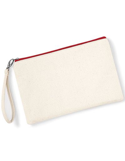 Canvas Wristlet Pouch